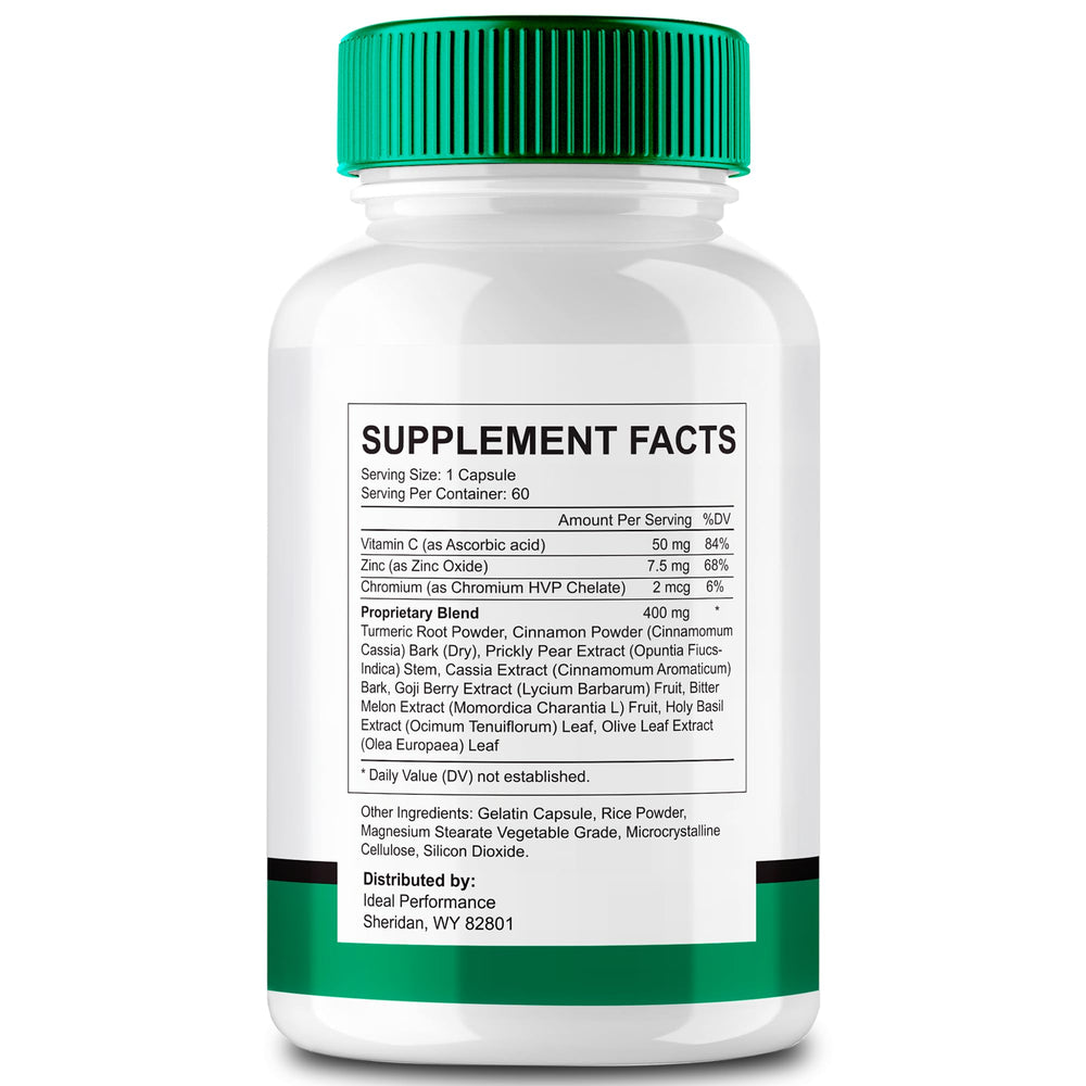IDEAL PERFORMANCE Restore Glycogen Capsules pills close-up emphasizing maximum-strength formula.
