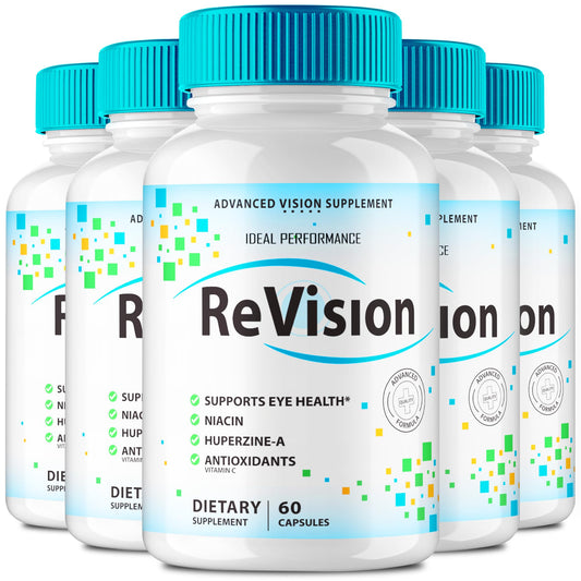 IDEAL PERFORMANCE Revision Eye Supplement bottle for daily eye care routine