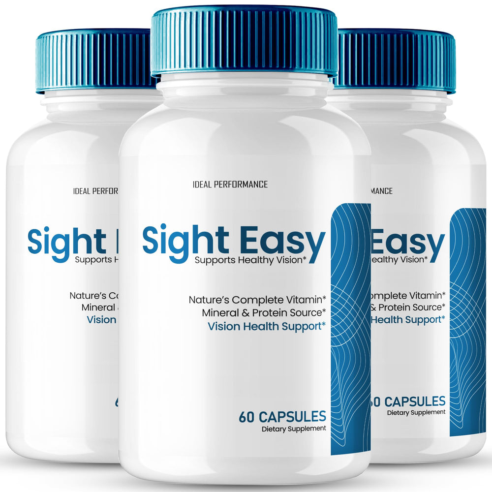 IDEAL PERFORMANCE Sight Easy bottle closeup for daily eye support