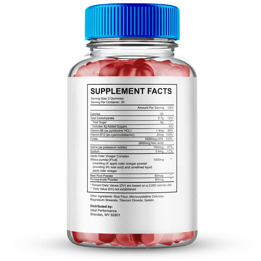 SizeMD+ Gummies bottle closeup highlighting natural ingredients for vitality.