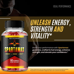 Spartamax Gummies fruit flavor close-up evokes refreshing, pleasant taste.