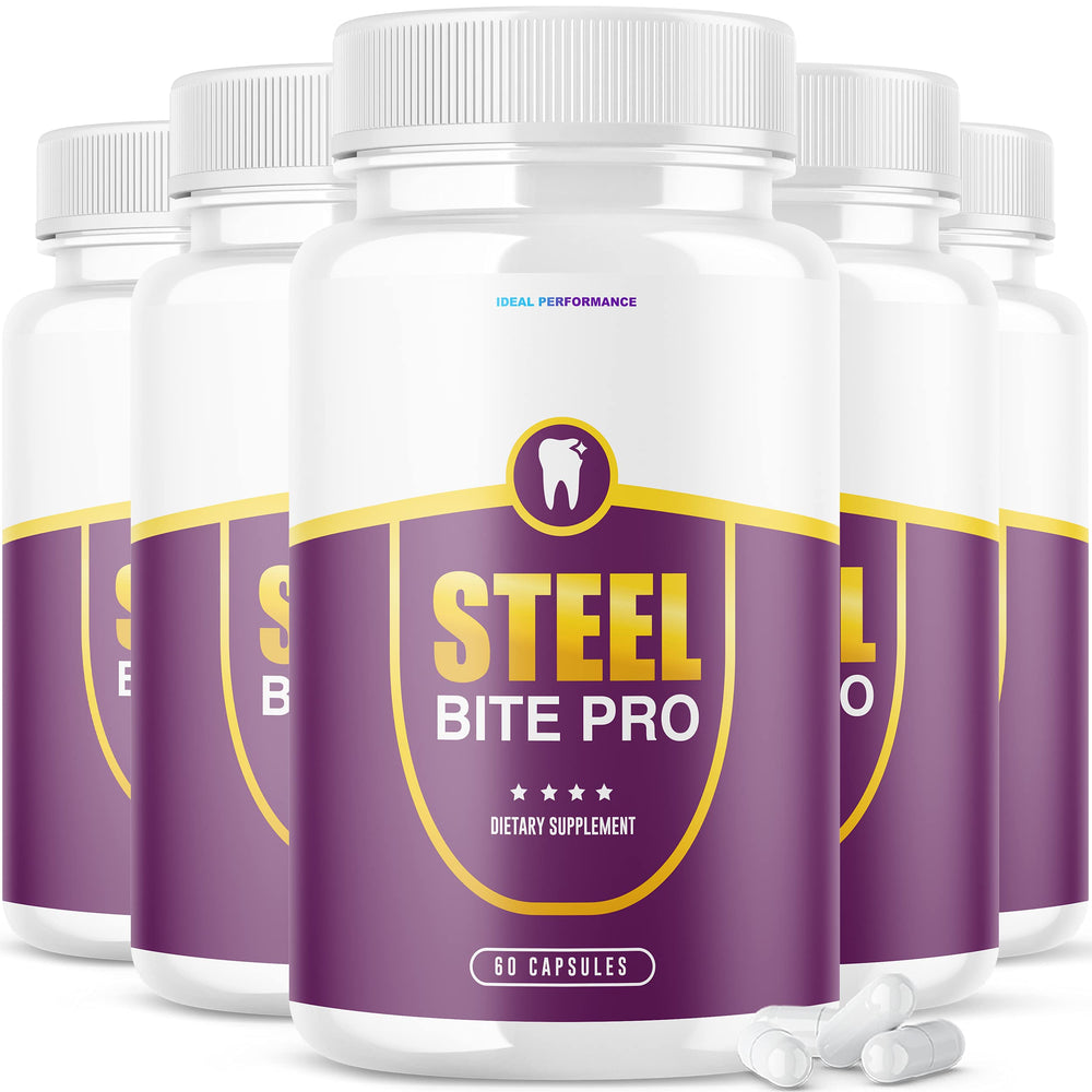 IDEAL PERFORMANCE Steel Bite Pro bottle pour for daily dental support