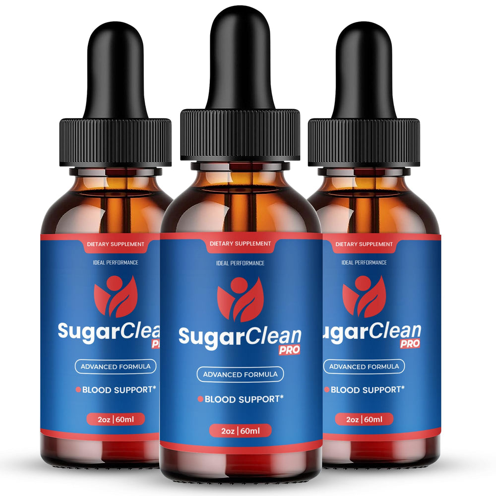 IDEAL PERFORMANCE Sugar Clean Pro Drops bottle with clear label supports daily wellness.