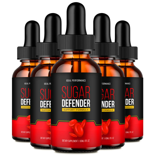 IDEAL PERFORMANCE Sugar Defender Drops bottle front for everyday convenience and sugar management.