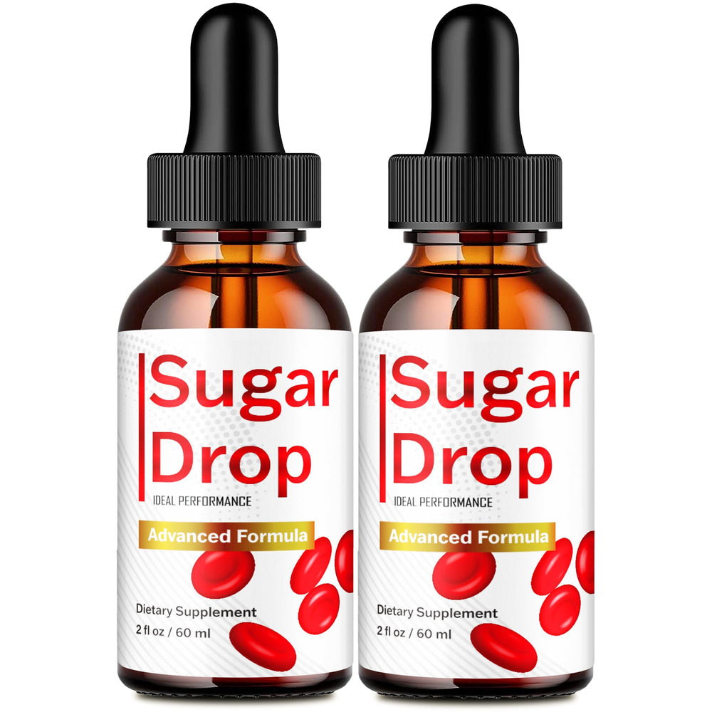 Ideal Performance Sugar Drops bottle on a clean counter for daily use.