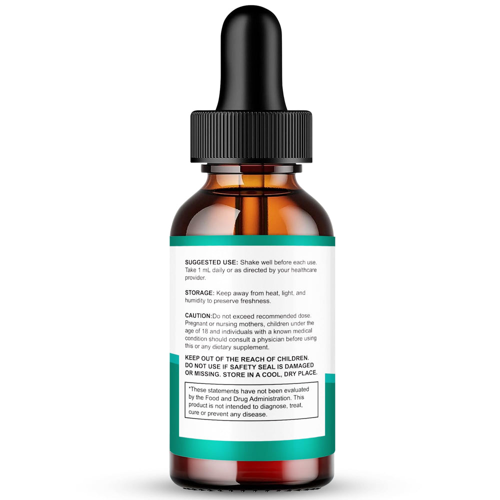 IDEAL PERFORMANCE Sugar Harmony Drops label closeup shows natural formula for daily wellness.