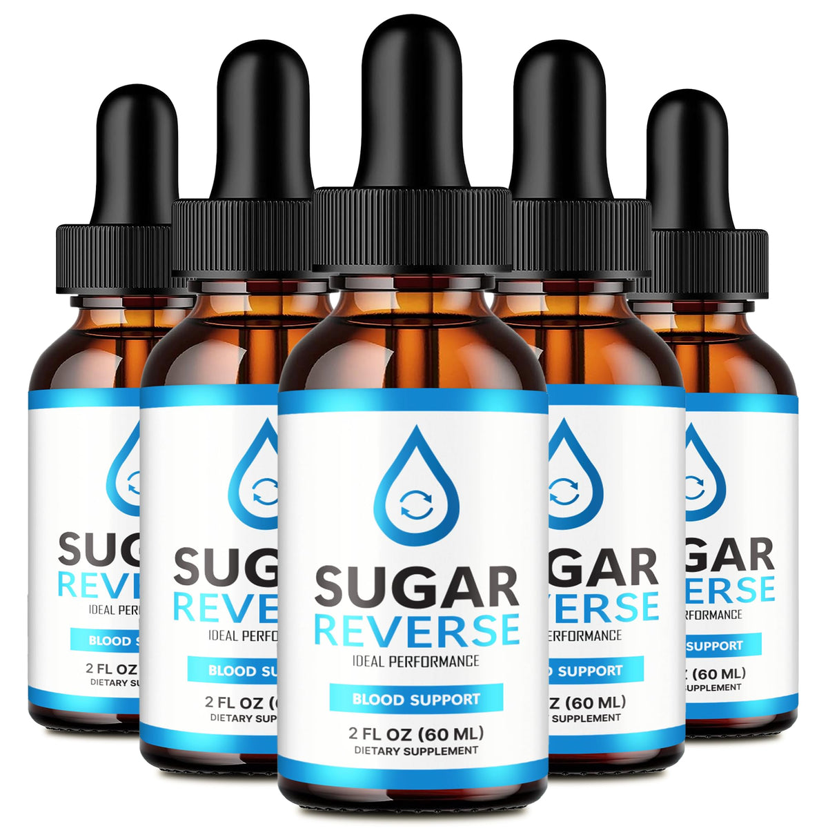 IDEAL PERFORMANCE Sugar Reverse Drops bottle for daily wellness routine.