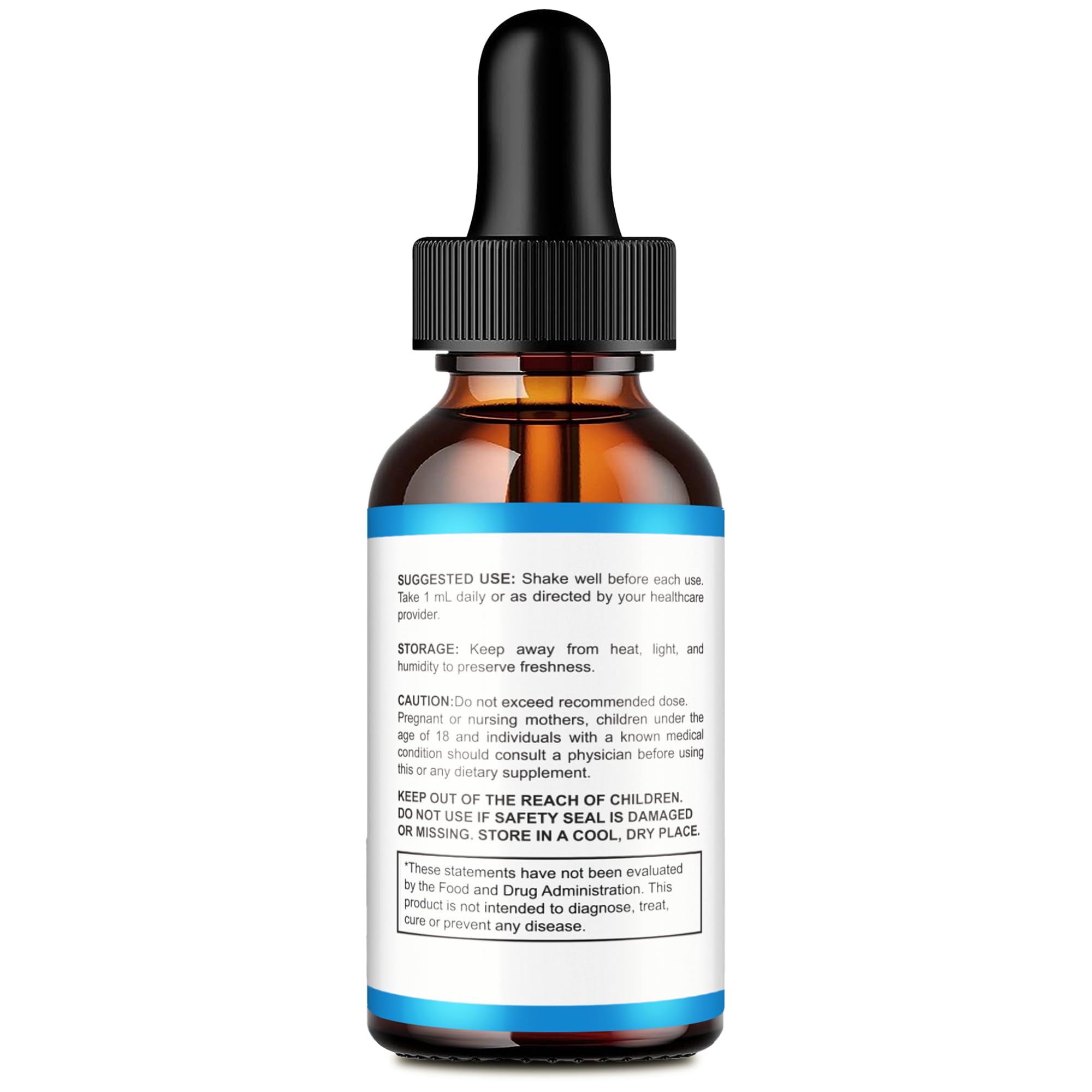 Sugar Reverse Drops label close-up showcasing official formula branding.