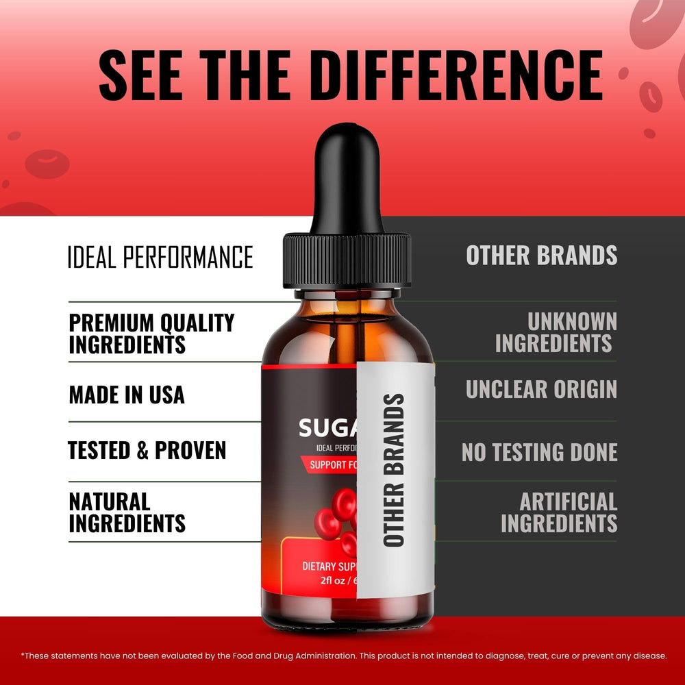 IDEAL PERFORMANCE Sugar Six Drops lifestyle shot in kitchen setting.