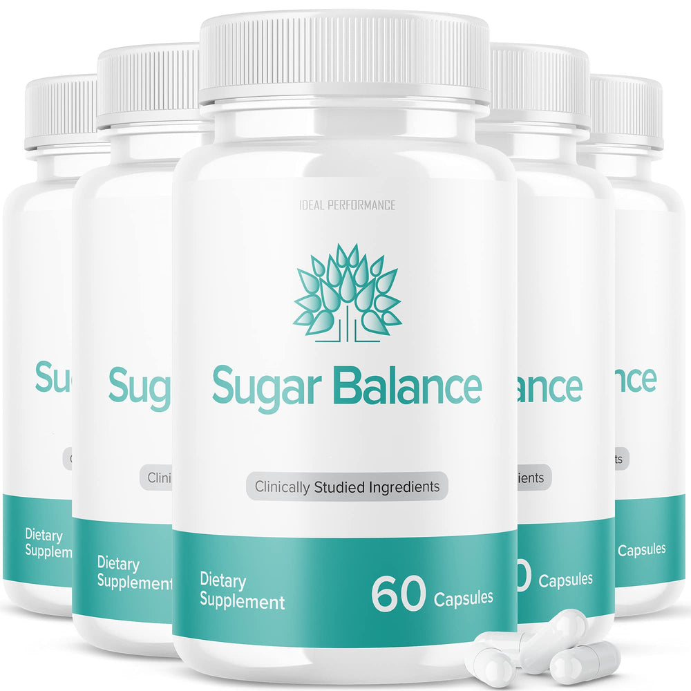 IDEAL PERFORMANCE SugarBalance Max bottle for daily balance support and easy dosing.