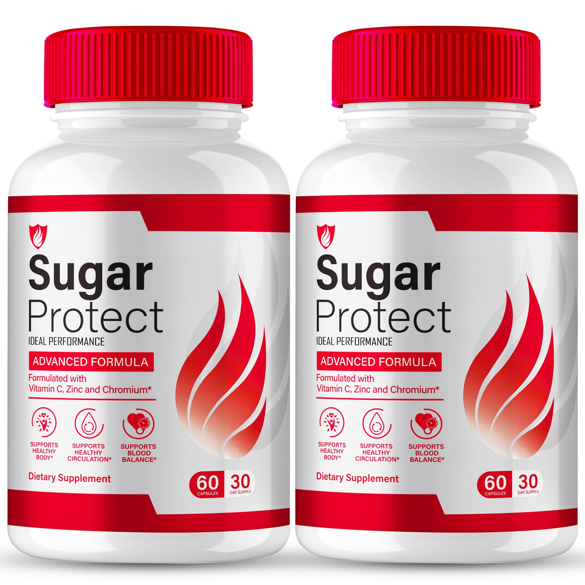 IDEAL PERFORMANCE Sugar Protect capsules closeup shows smooth texture for daily circulation support