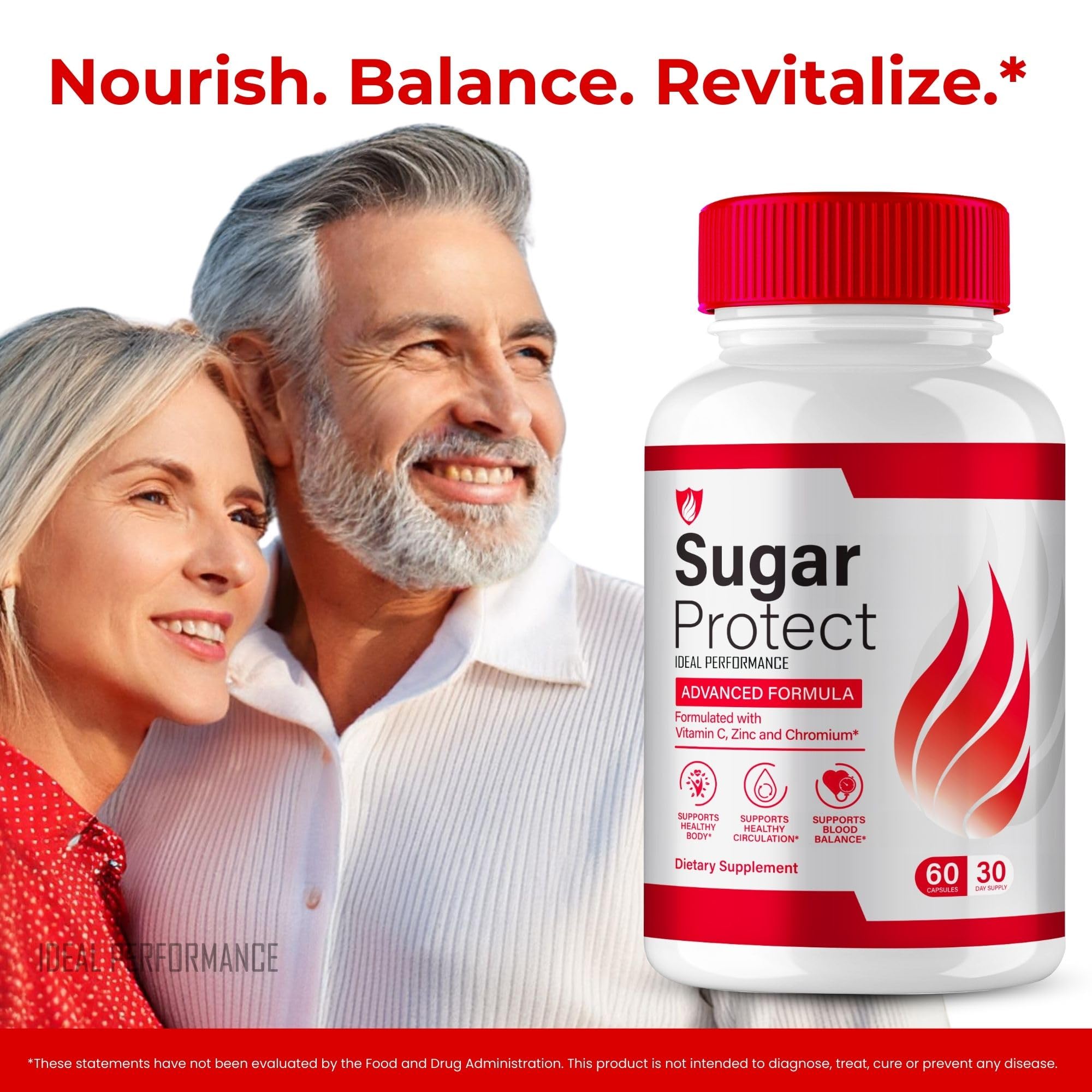 IDEAL PERFORMANCE Sugar Protect pack open reveals convenient 2-pack display