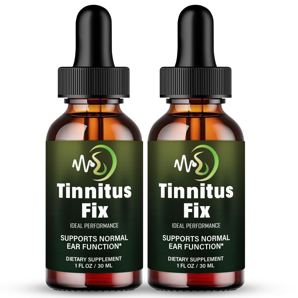 IDEAL PERFORMANCE Tinnitus Fix Drops bottle for natural ear health support