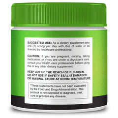 IDEAL PERFORMANCE Tonic Greens powder texture closeup highlights natural blend quality.