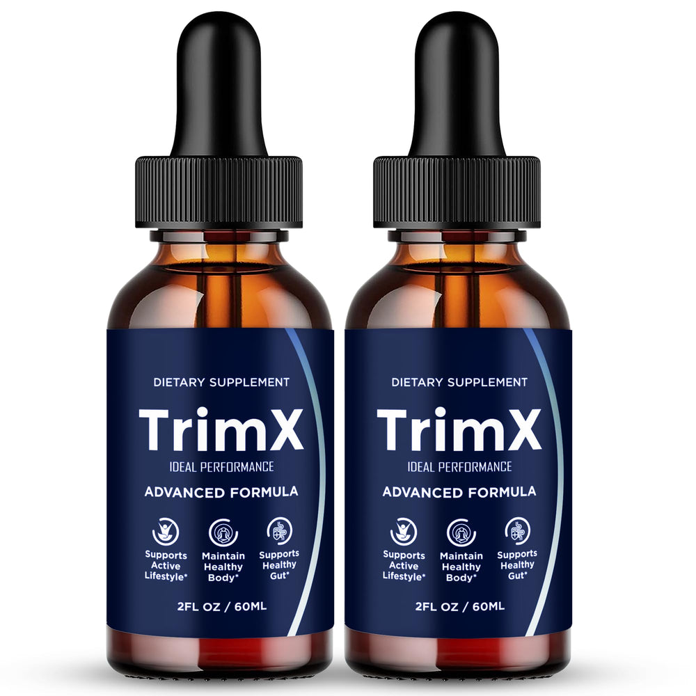 IDEAL PERFORMANCE TrimX Drops bottle front view for keto-friendly energy routines.