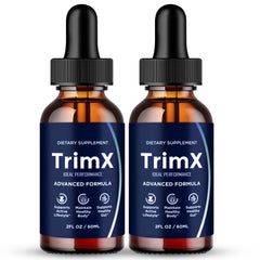 IDEAL PERFORMANCE TrimX Drops bottle front view for keto-friendly energy routines.
