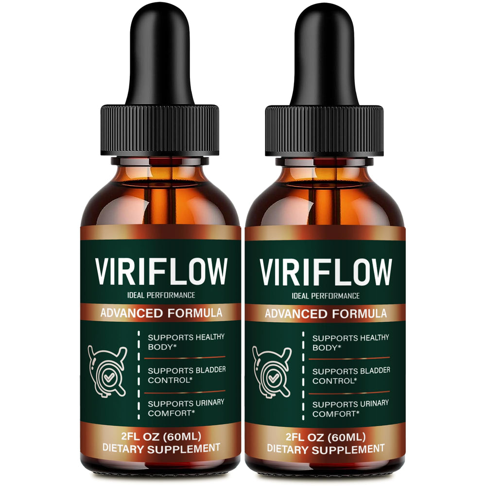 IDEAL PERFORMANCE ViriFlow Drops bottle for daily wellness support.