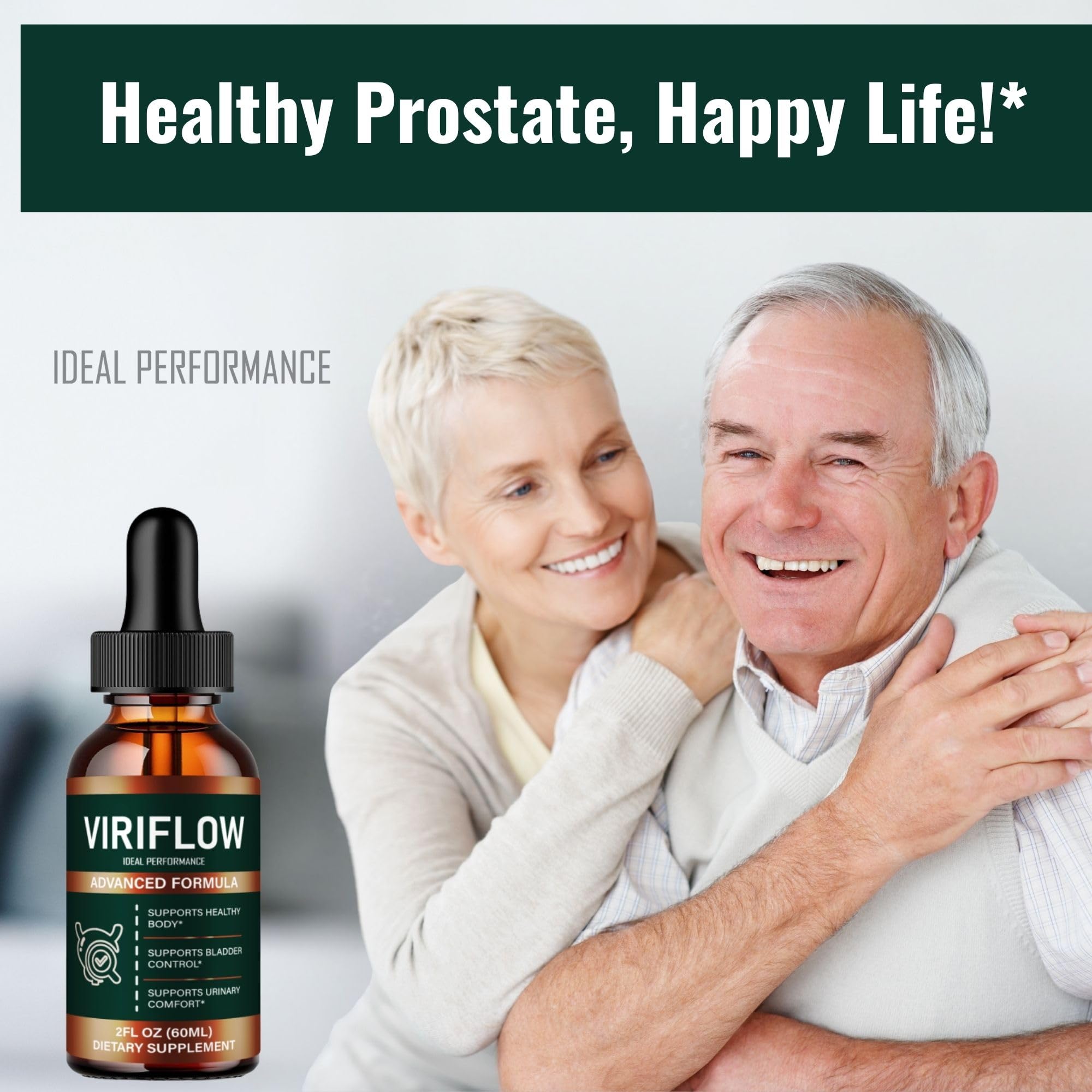 IDEAL PERFORMANCE ViriFlow Drops close-up tip shows precise dosing.