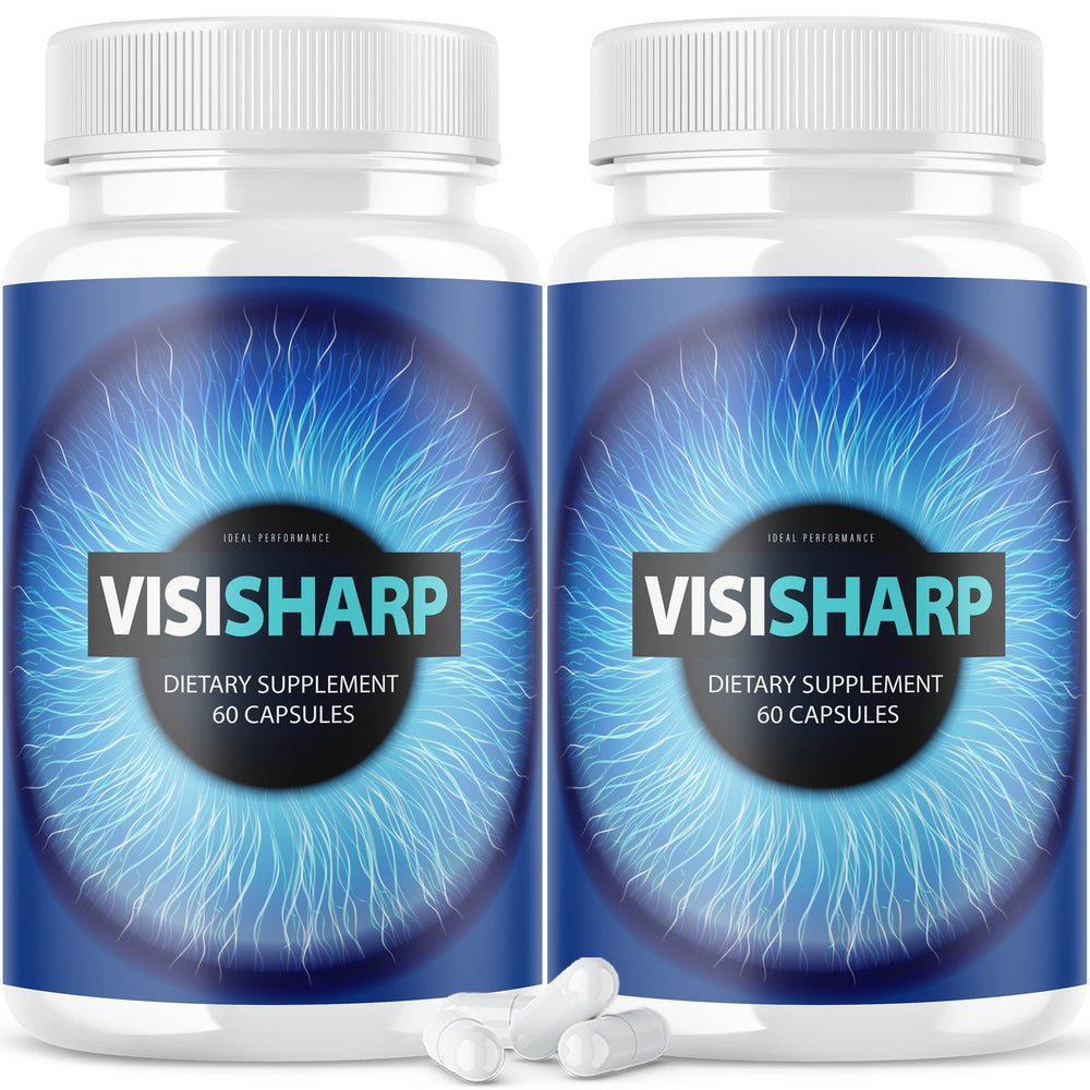 IDEAL PERFORMANCE Visisharp bottle front for daily eye health support