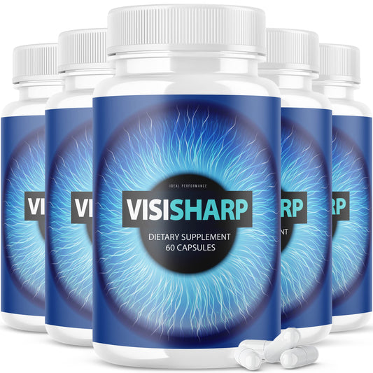 IDEAL PERFORMANCE Visisharp bottle front view for daily eye health support