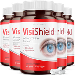 IDEAL PERFORMANCE Visishield bottle for vision support and daily eye health.