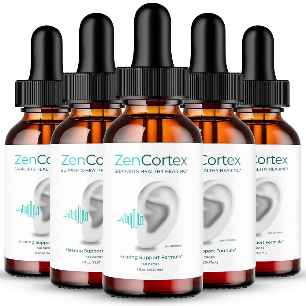 IDEAL PERFORMANCE Zencortex drops bottle ready for use, supports ear comfort