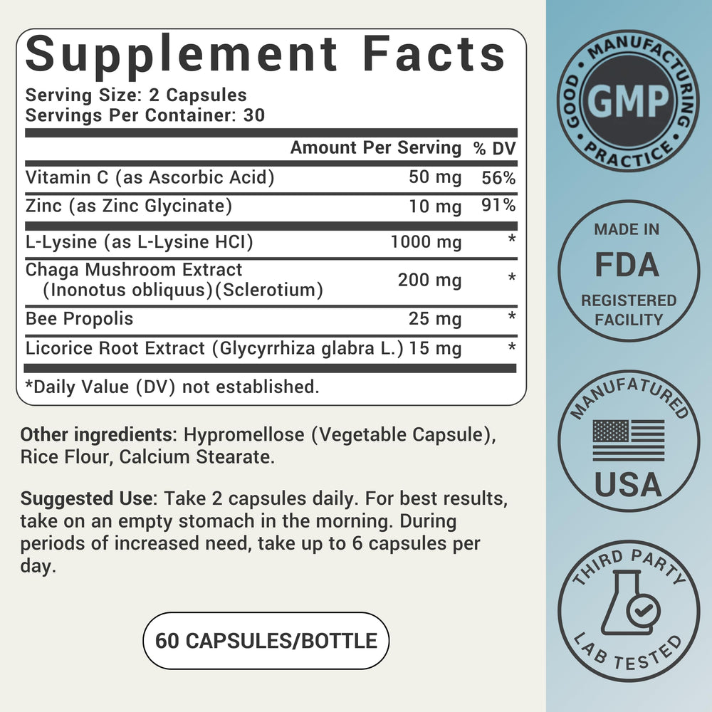 Ideal Wellness GMP facility label on packaging emphasizing quality