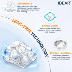 IDEAR warmth control CPAP, customizable temperature for comfort
