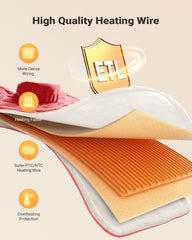 iDOO pad offers six heat levels for personalized warmth and comfort.
