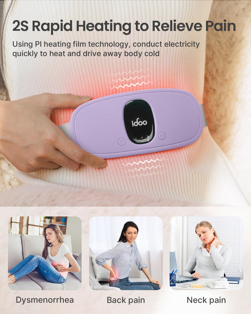 iDOO pad with 2000mAh battery for hours of cordless use