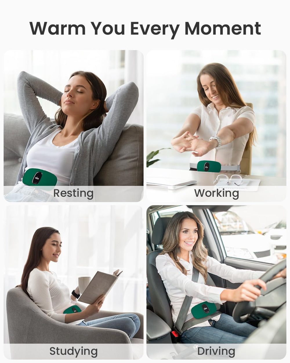 Low-noise operation of iDOO Travel Heating Pad during use