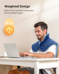 iDOO weighted neck and shoulders design targets tense areas.