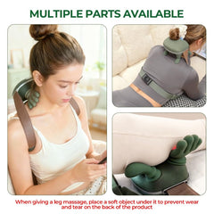 IeBilif portable neck massager fits at a desk or travels light