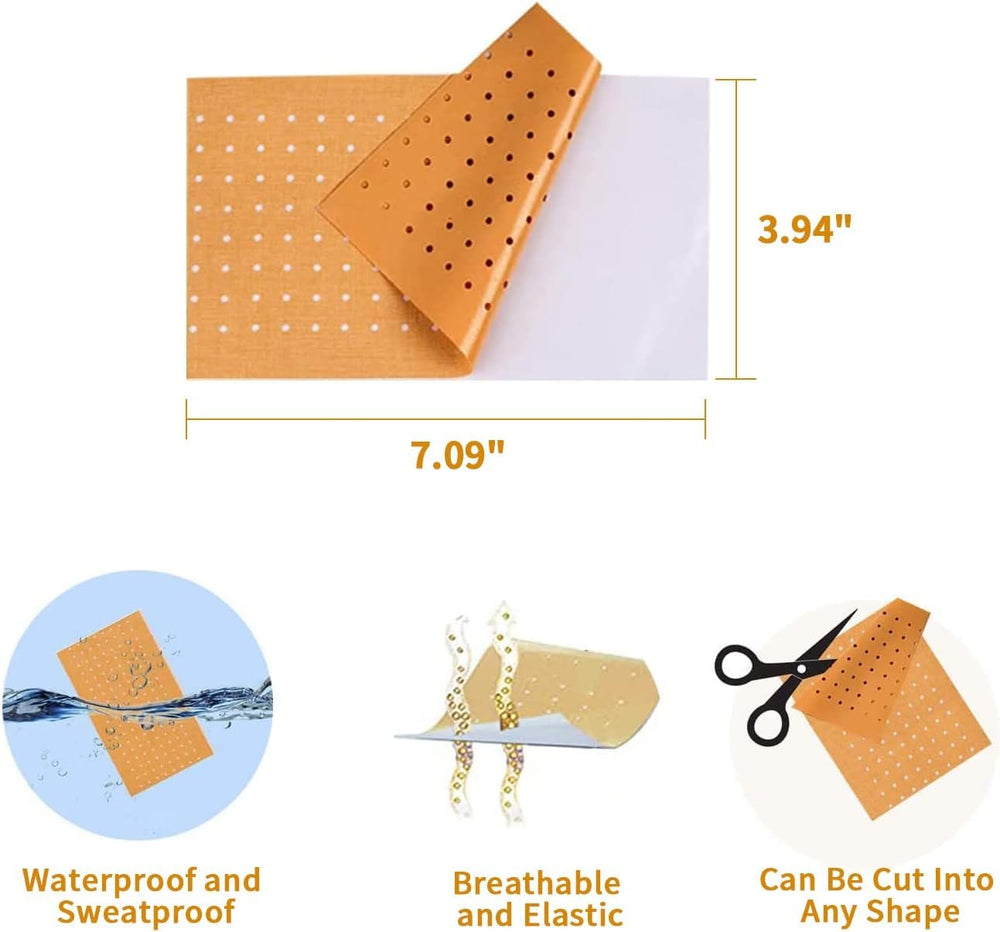 Ifory capsaicin patch on the shoulder enabling flexible wear and heat