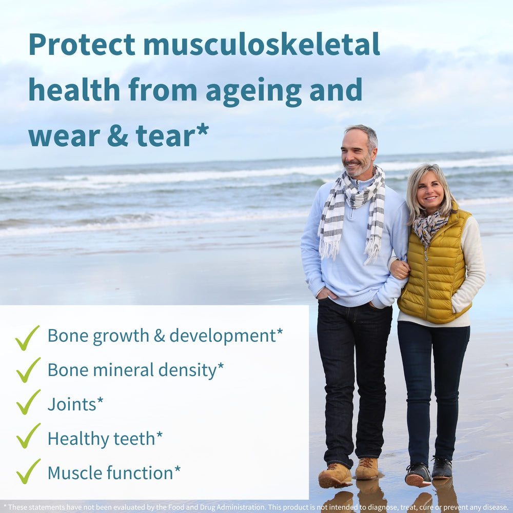 Igennus Algae Calcium Magnesium vegan certification on pack.