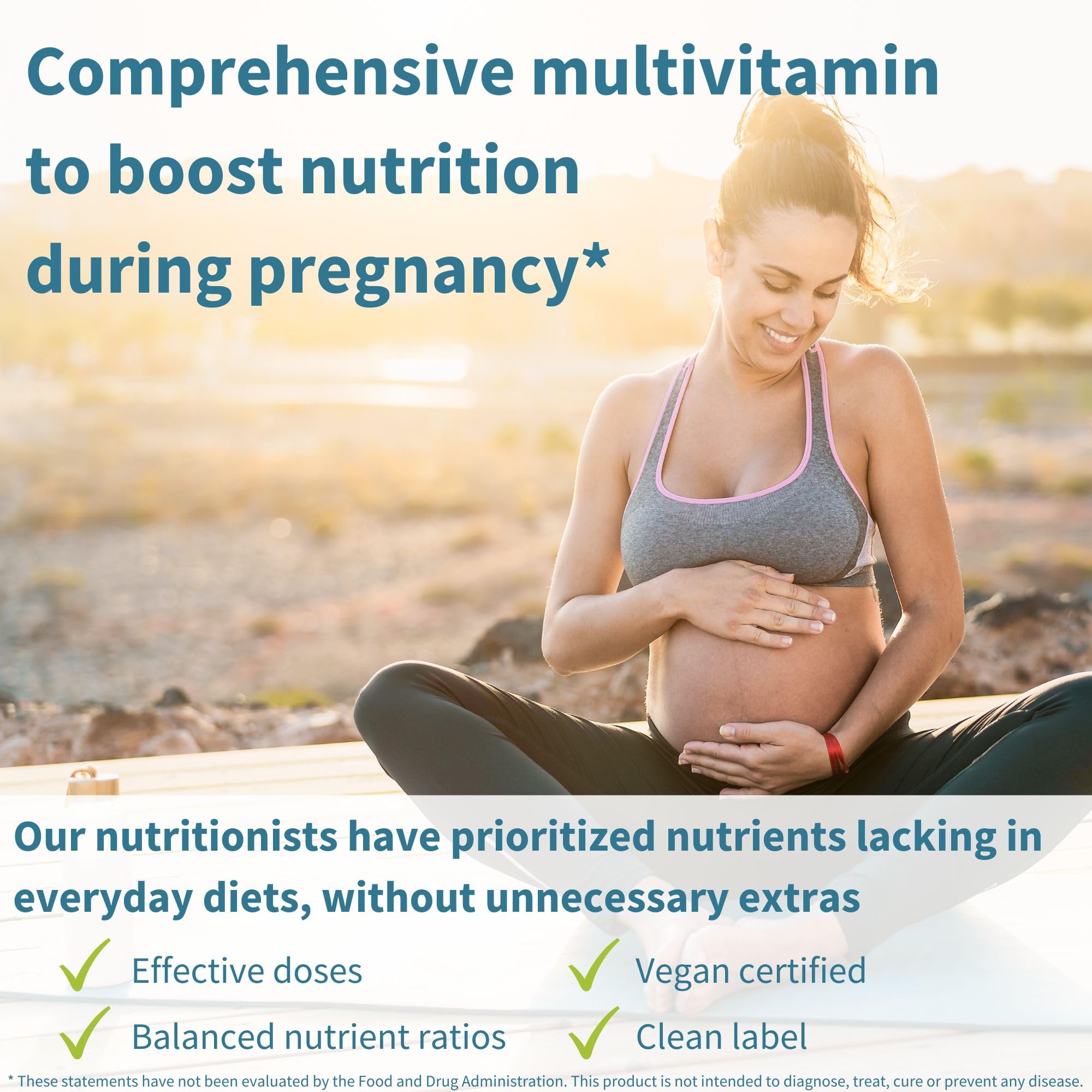 Igennus Methylated Prenatal capsules closeup shows small, easy-to-swallow tablets.