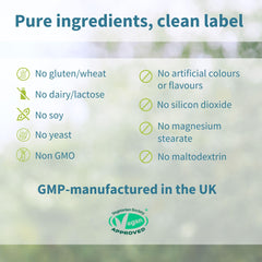 Igennus Methylated Prenatal vegan badge signals plant-based formulation.
