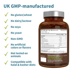 Igennus Ultra Pure Omega-3 wild Pacific anchovies source communicates sustainable sourcing.