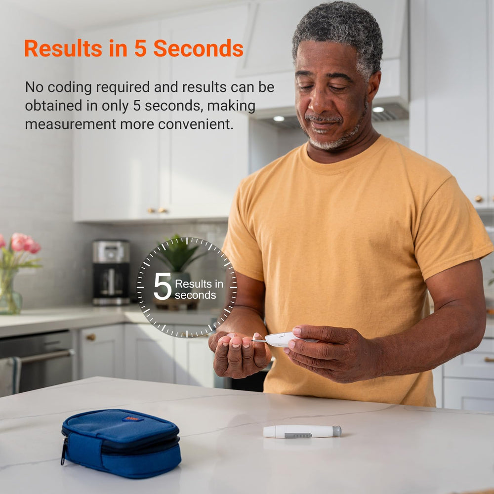 iHealth Gluco+ compact carrying case for on-the-go testing