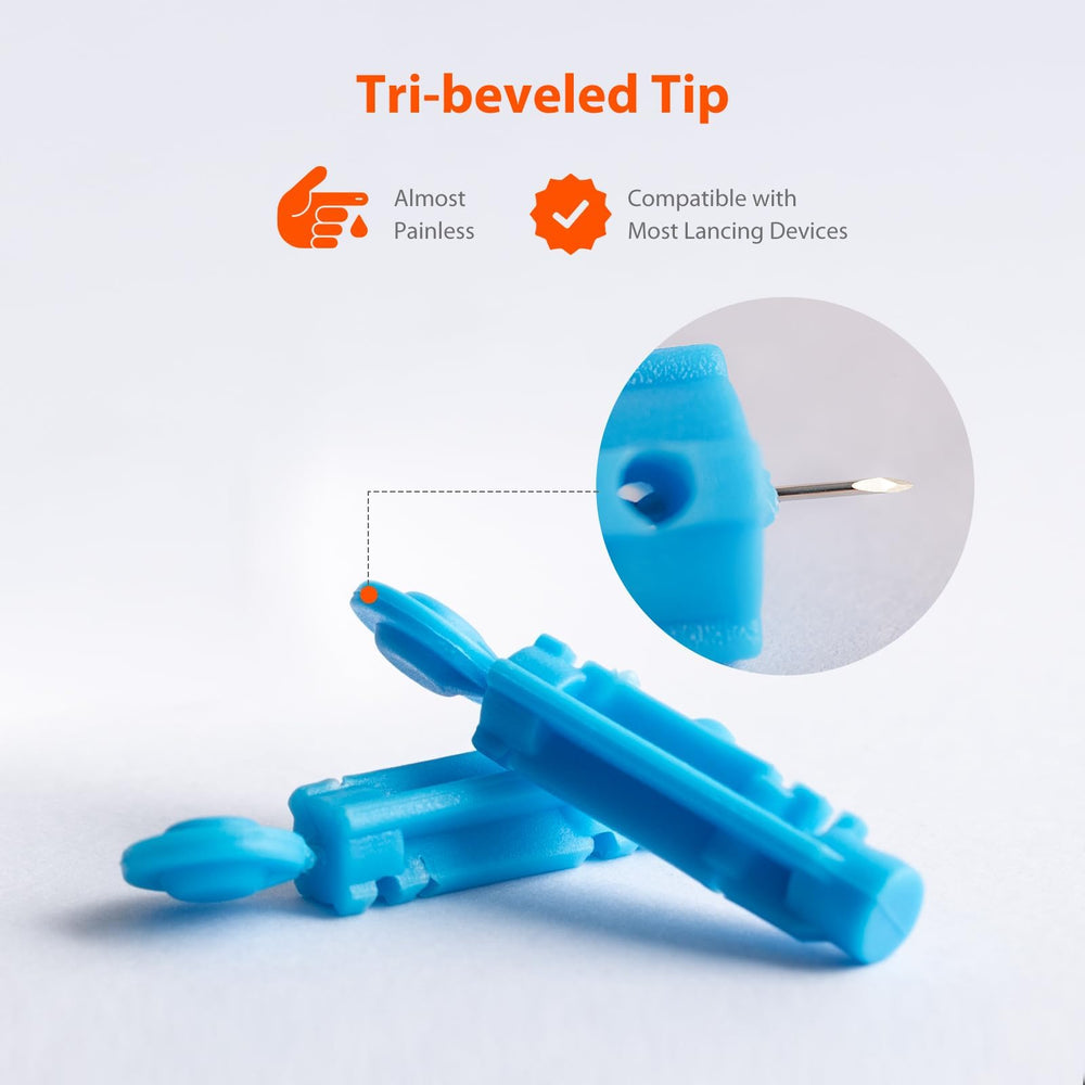 iHealth lancets for quick, comfortable blood sampling.
