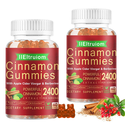 IIEltruiom botella de canela 2400mg, posible apoyo a la energía diaria.