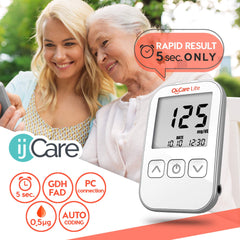 ijCare Oh’Care Lite lancets 200 pack ready for comfortable daily testing