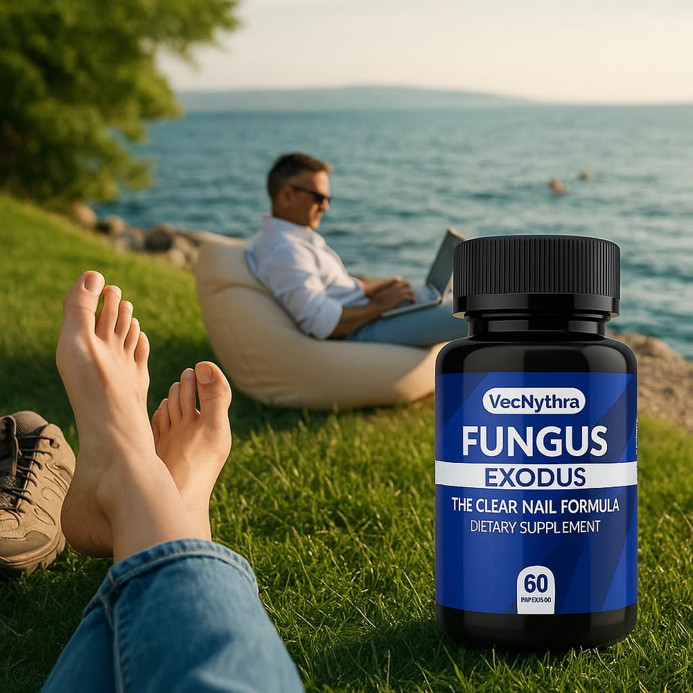 Packaging box of iKeener Fungus Exodus with premium branding.