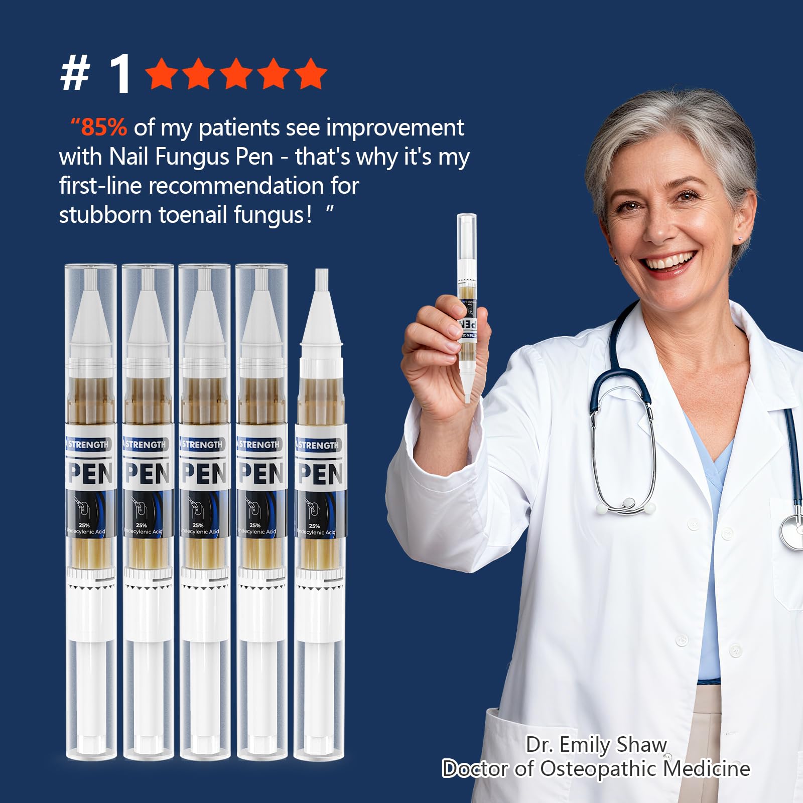iKeener nail care kit contents support quick at-home treatment
