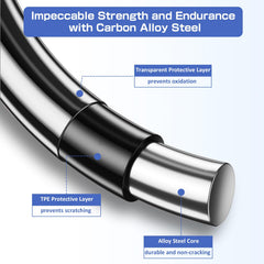 IKSTAR CPAP hose holder anti-slip base keeps the hose tidy.