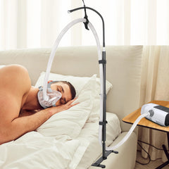 IKSTAR CPAP hose holder with stable base for secure bedside placement.