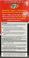 ILIOS Dexatrim Max Complex-7 ingredients panel with seven active components