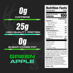 Bucked Up Lightly Carbonated Protein Soda | 25g Whey Isolate, Zero Sugar, 12 Pack