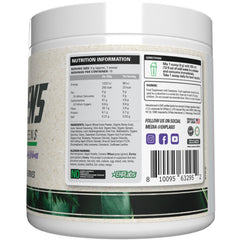 EHP Labs OxyGreens Super Greens Powder – Spirulina & Chlorella, 30 Serves (Crisp Apple)
