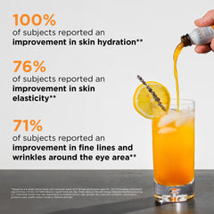 Close-up of YANA label highlighting citrus flavor and ingredients.